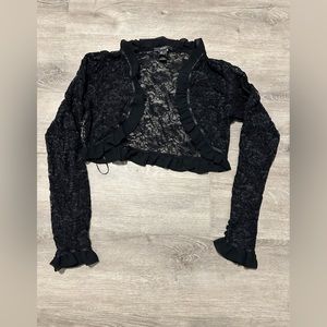 Mango black lace too